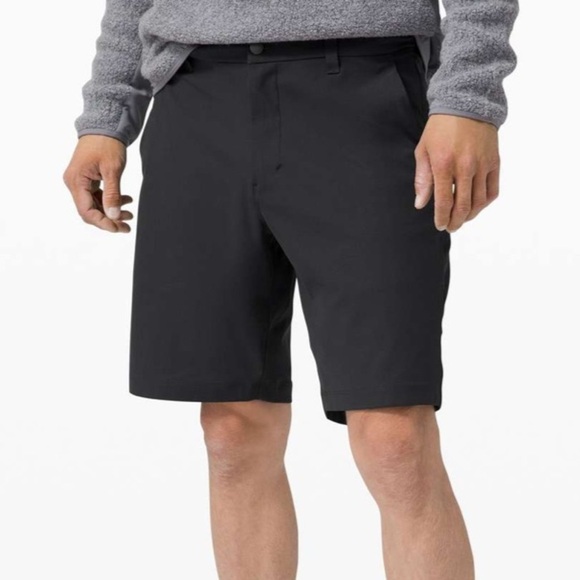 Lululemon Commission Classic Fit Short 9" Warpstreme Obsidian Black Men’s 28 - Picture 1 of 10